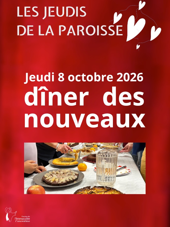 Diner des nouveaux