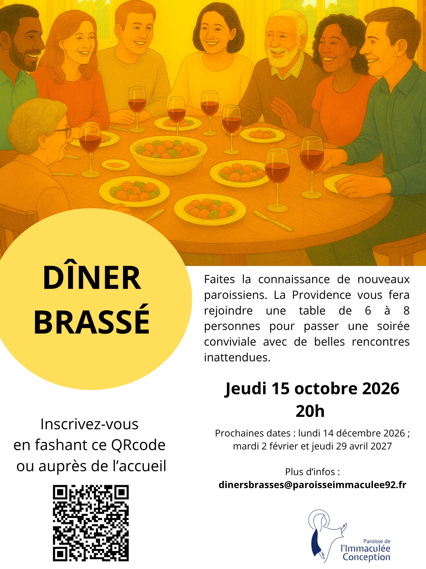 Dîner brassé